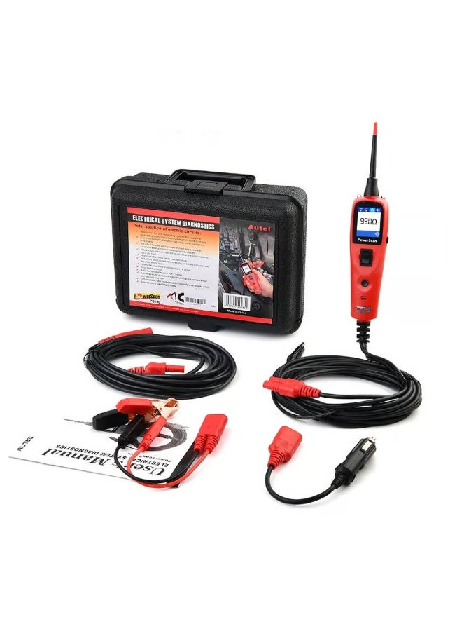 Autel PowerScan PS100 Automotive Electrical Circuit Tester - Digital Multimeter, Continuity Tester & Component Activator - Image 2